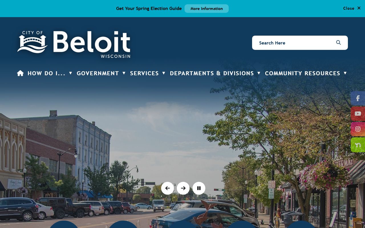 Beloit Booking Reports and Beloit City Government