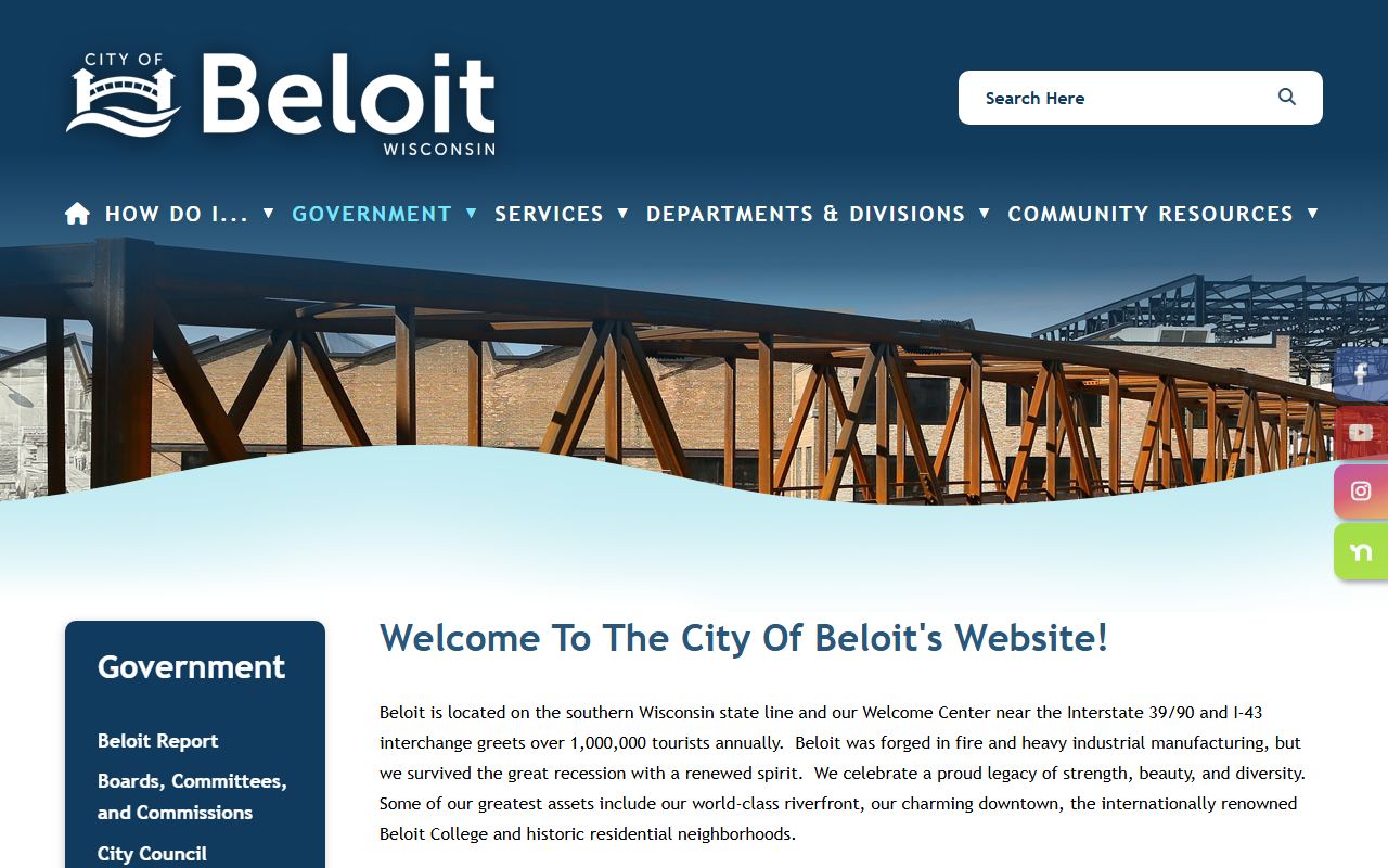 Beloit Booking Reports and Beloit Municipal Court