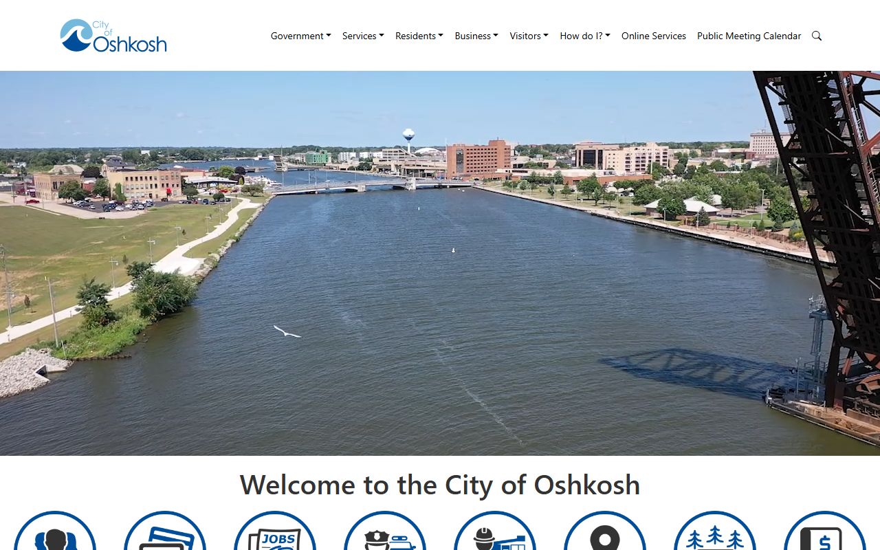 Oshkosh Booking Reports and Oshkosh City Government