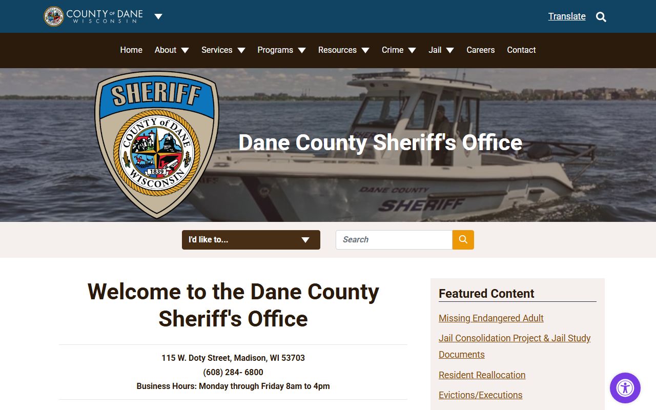 Dane County Booking Reports from Dane County Sheriff's Office