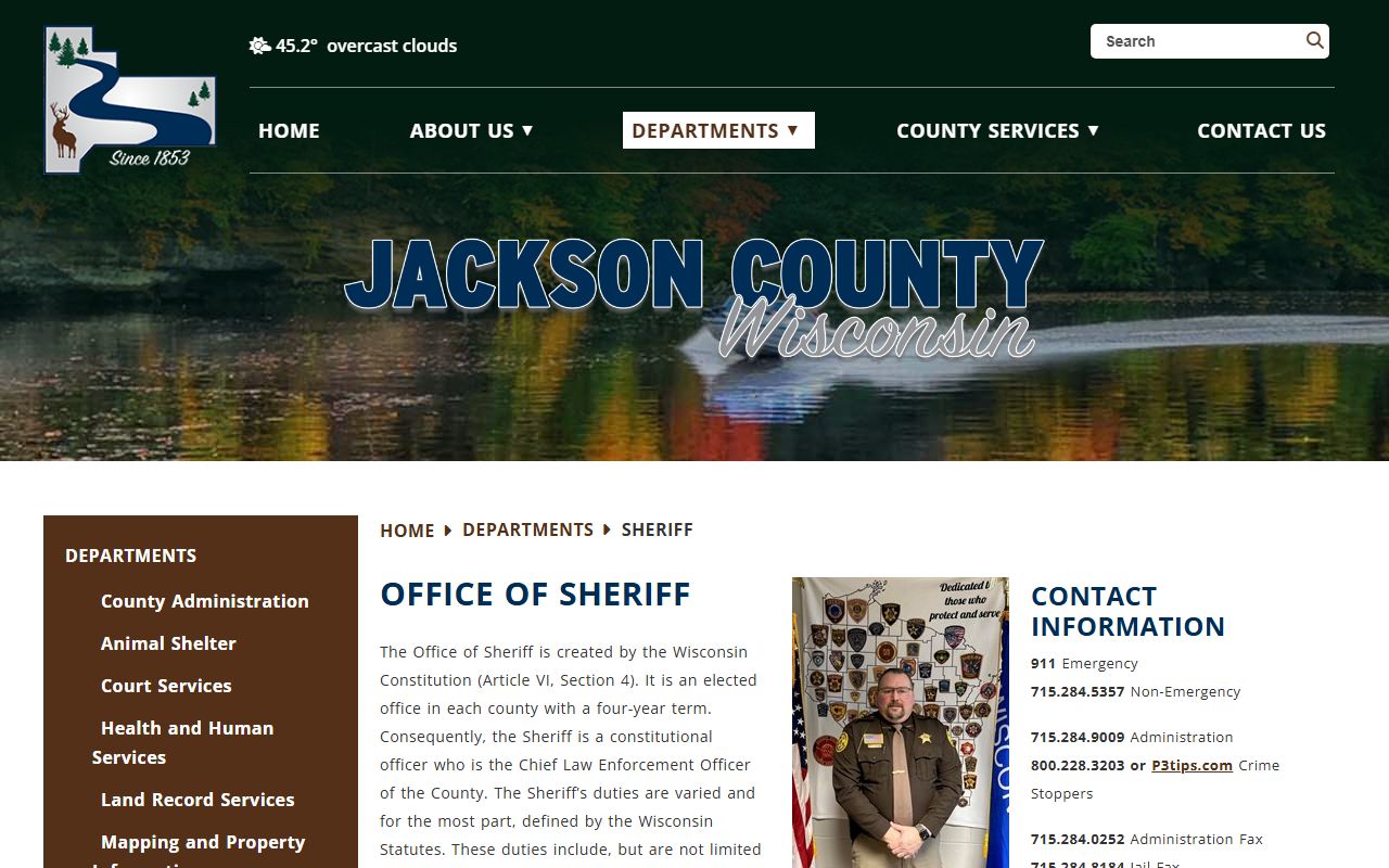 Jackson County Booking Reports from Jackson County Sheriff's Office