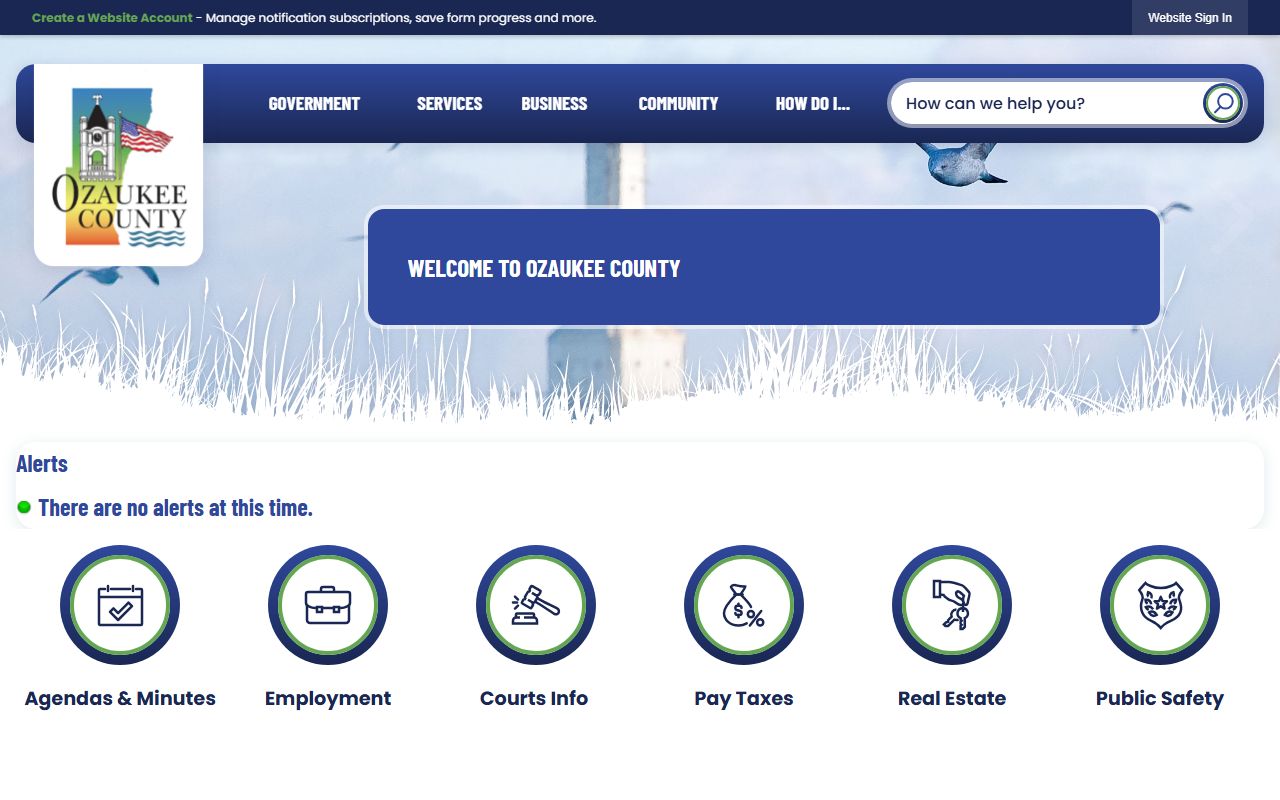 Ozaukee County Booking Reports from Ozaukee County Government