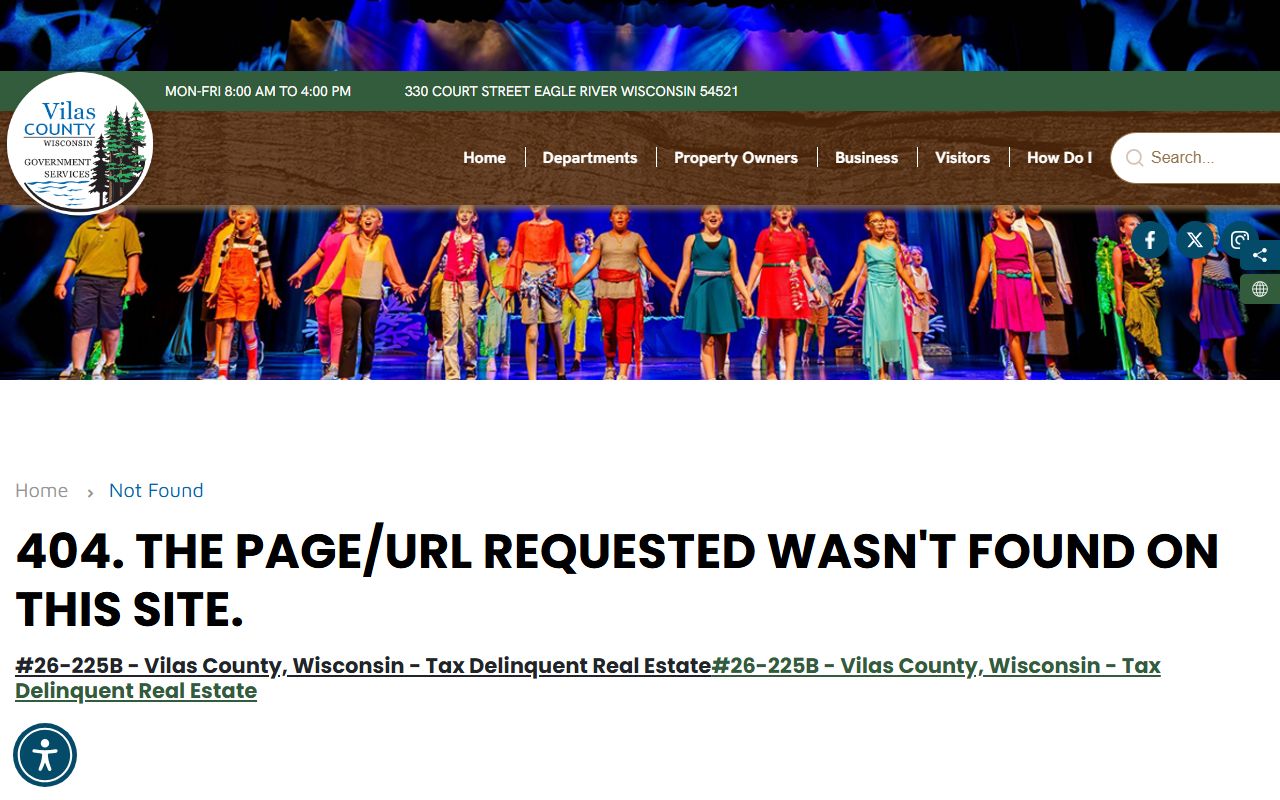 Vilas County Booking Reports and Vilas County Sheriff's Office