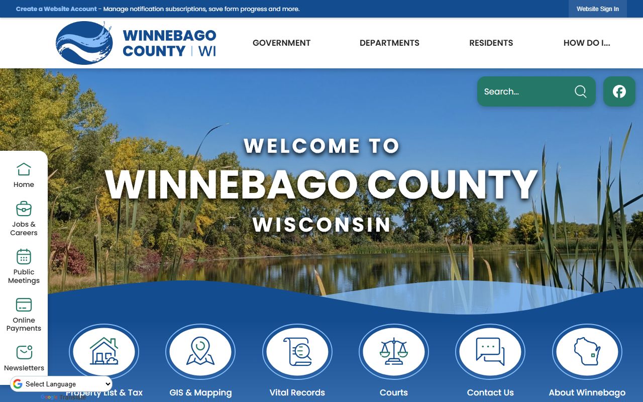 Winnebago County Booking Reports from Winnebago County government