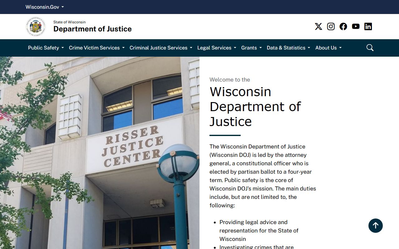 Wisconsin Booking Reports and Wisconsin DOJ uniform crime reporting